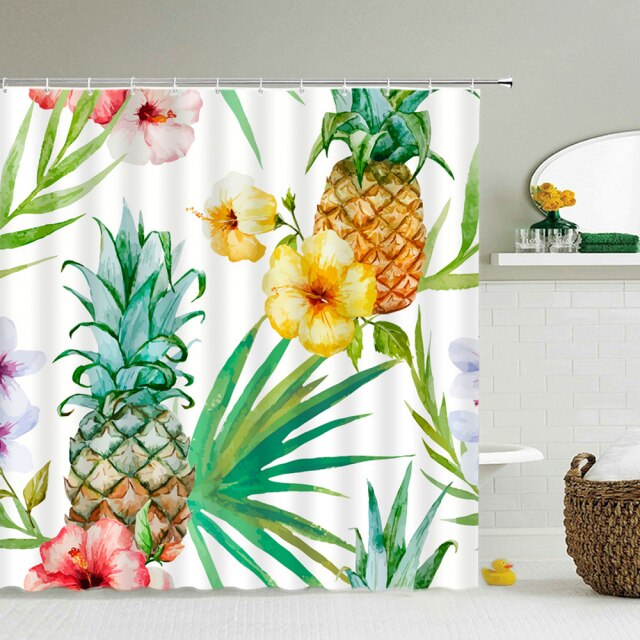 

Shower Curtain – Strawberry Watermelon Pineapple-180*180cm, 501 Original