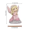 Diamond Painting Wooden Christmas Precious Moment Doll Desktop Decor Ornaments For Christmas Gifts
