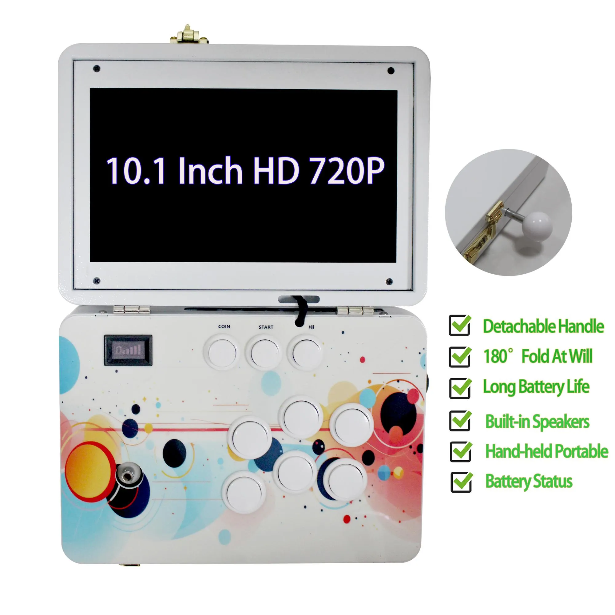 9800 in 1 Hand-held Portable Selected Arcade Game Console 17.5-inch HD Screen Dual Players Box DX, Retro Video Game Machine Search/Hide/Save/Load/Pause Games 9800 in 1 Hand-held Portable Selected Arcade Game Console 17.5-inch HD Screen Dual Players Box DX, Retro Video Game Machine Search/Hide/Save/Load/Pause Games