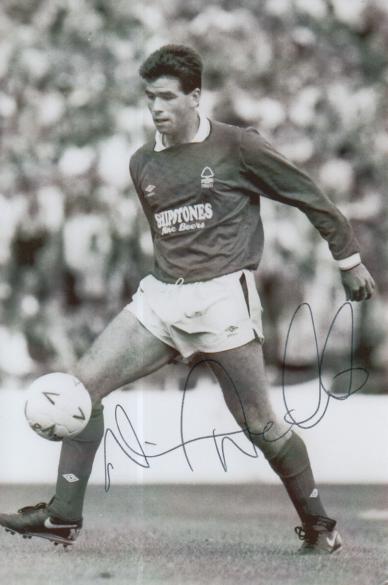 NOTTINGHAM FOREST HAND SIGNED NEIL WEBB 6X4 Photo Poster painting.