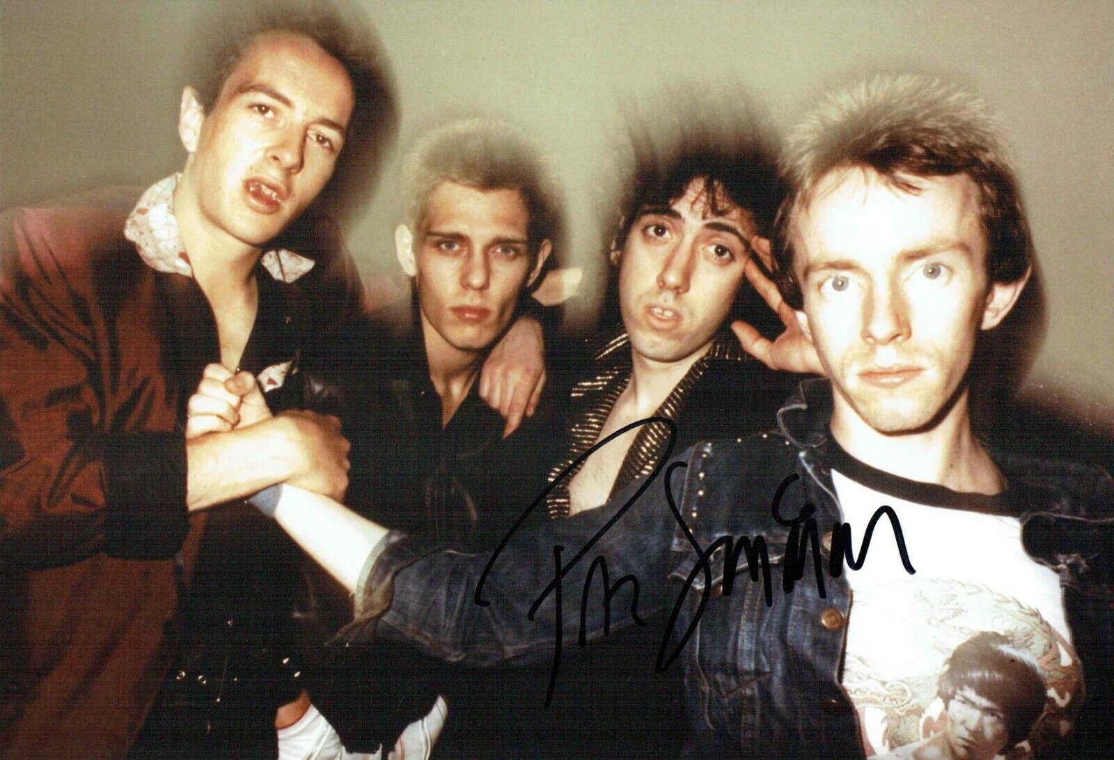 Paul SIMONON Signed The CLASH 12x8 Photo Poster painting 3 AFTAL Autograph COA