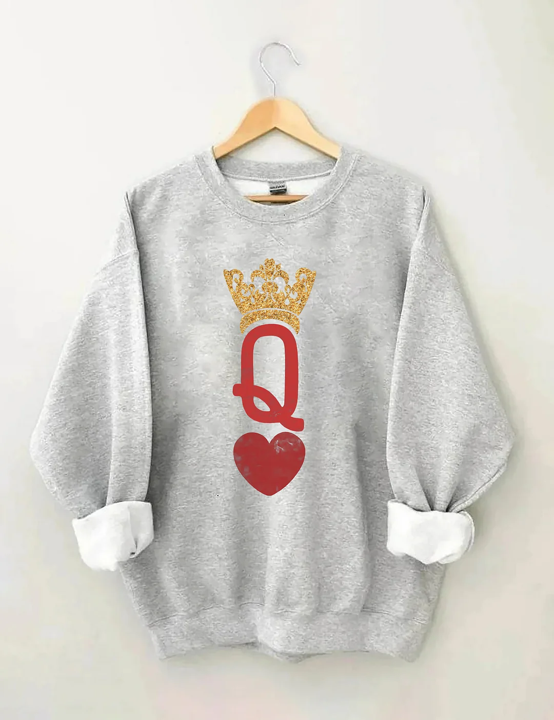 Queen Of Hearts Sweatshirt