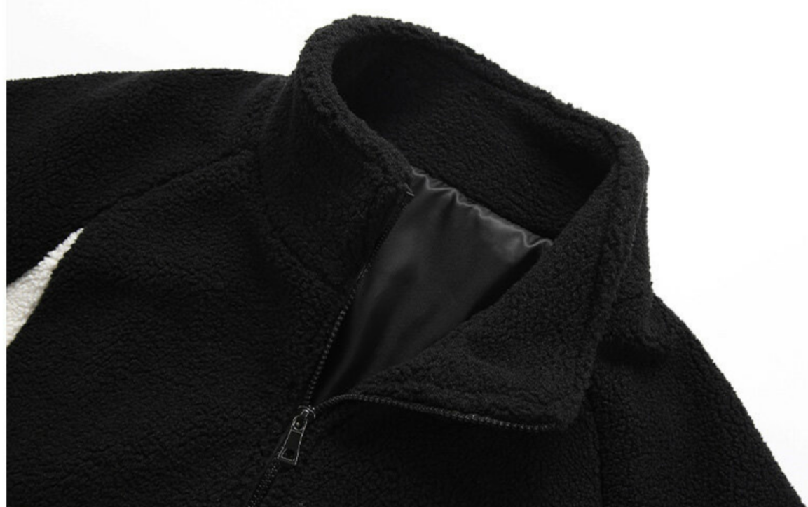 nike fleece lamb zip