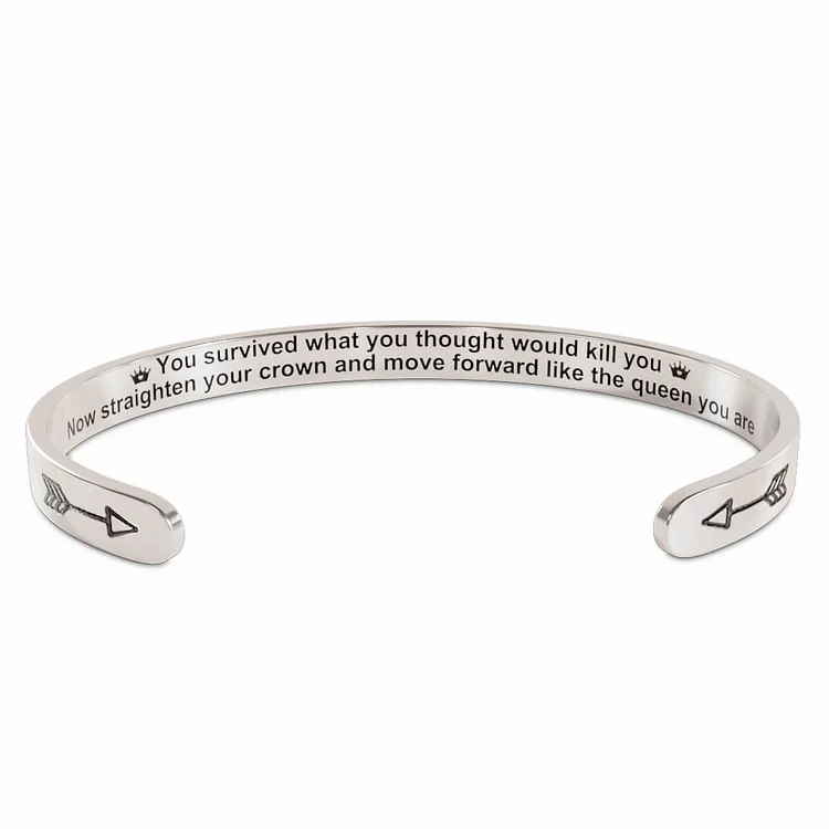For Self - You Survived What You Thought Would Kill You Bracelet