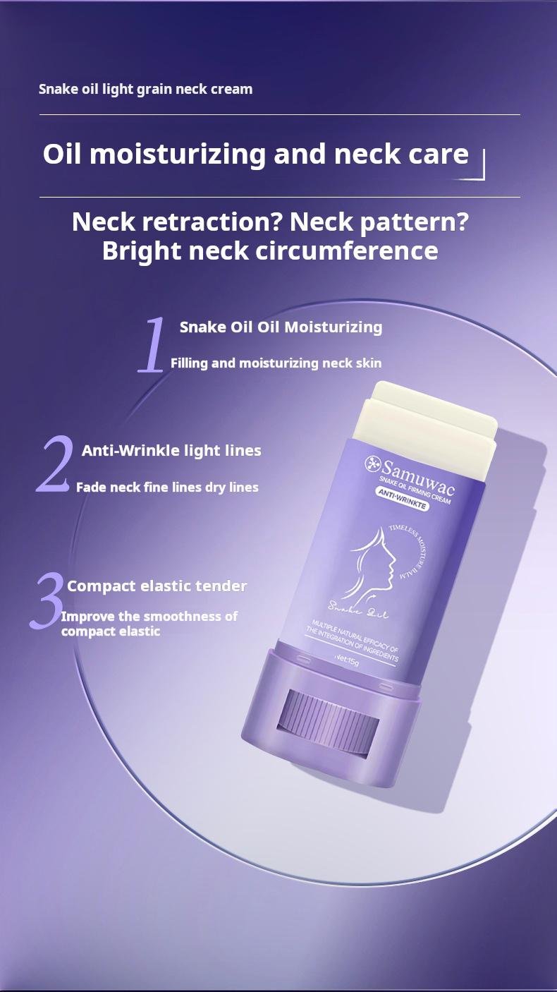 Product Introduction of Samuwac Neck care stick, Oil-nourishing, firming & lifting firming neck cream 13