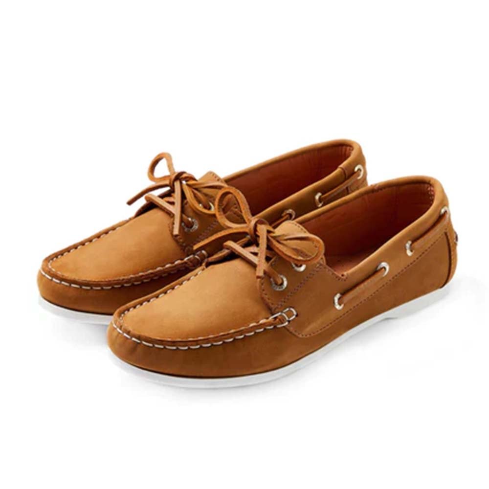 Brown Suede Oxford Shoes With Lace Up Boat Shoes Nicepairs