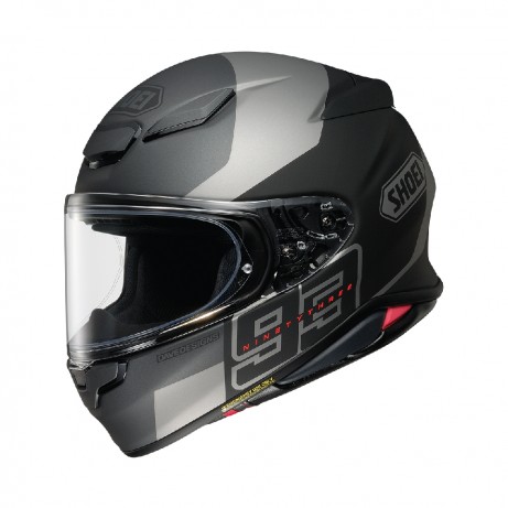 Shoei Z8 Black Motorcycle Sports Gear Full Face Helmet MM93 Collection Rush TC5