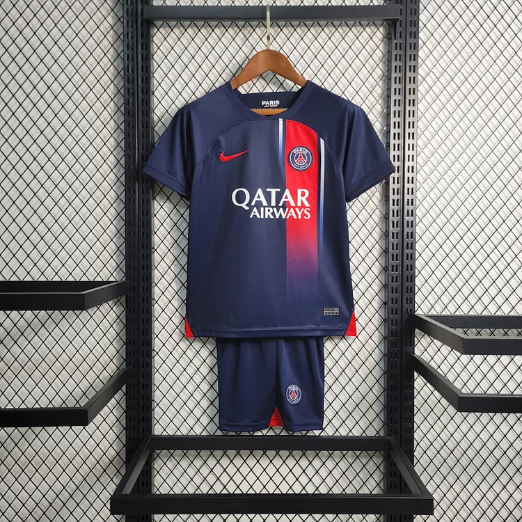 PSG Home Shirt Kids & Junior Mini Kit 2023-2024