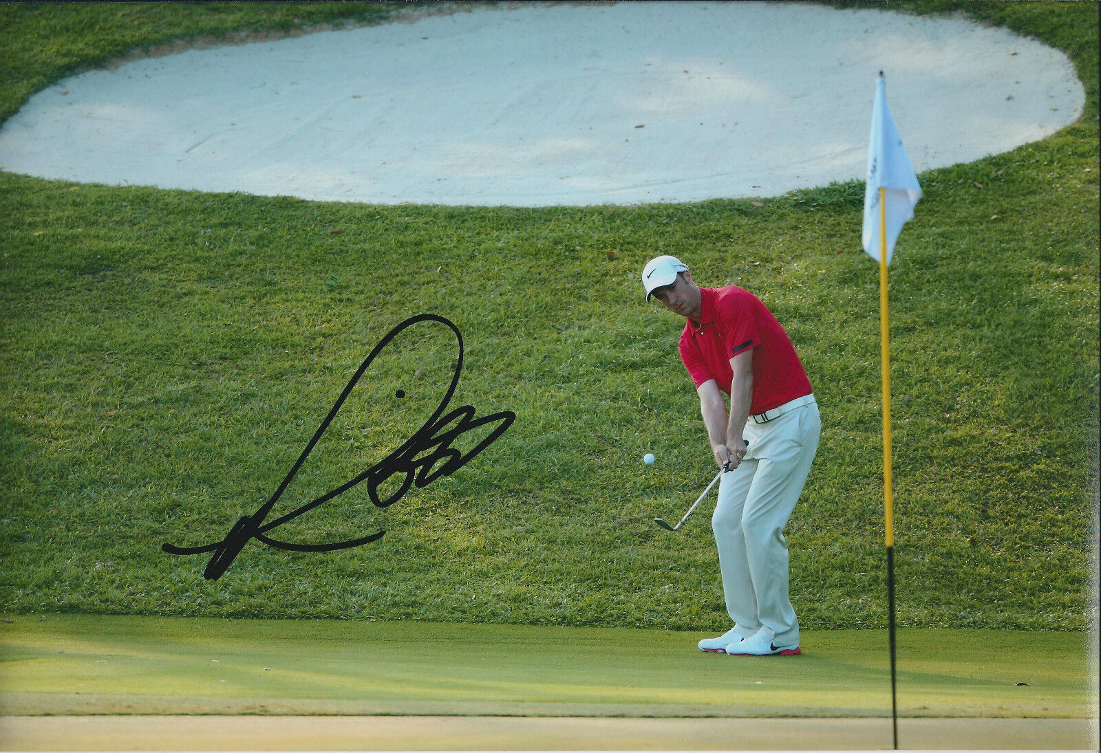 Ross FISHER SIGNED12x8 Photo Poster painting AFTAL COA Autograph European Tour Winner AUTHENTIC