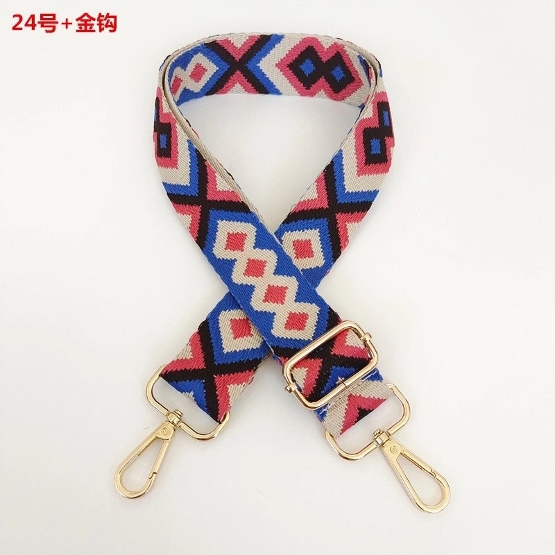 All Seasons Canvas Color Block Single Shoulder Strap Bag Accessories