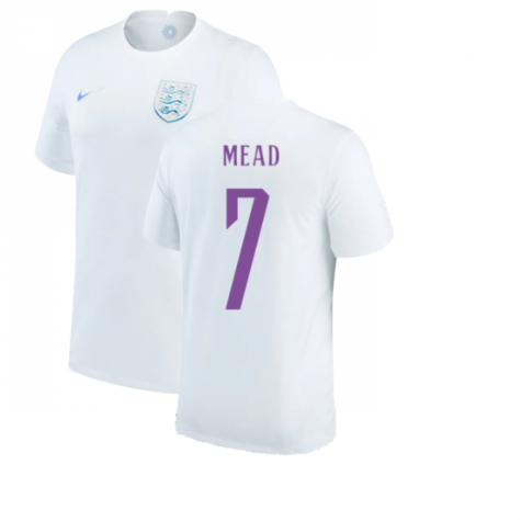 England Herren Beth Mead 7 Home Trikot UEFA Women's EURO 2022