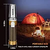Butane Torch Lighter, Windproof Jet Flame, Refillable Culinary Blow Torch for Creme Brulee, BBQ, Baking, Soldering, Camping Outdoors