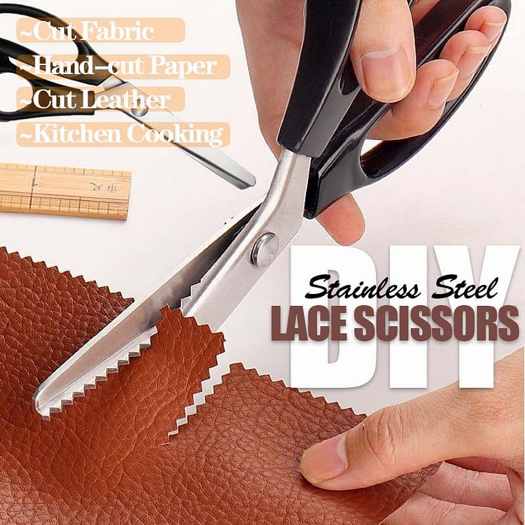 Multifunctional Thick Sharp Lace Scissors