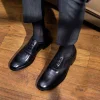 Mens Stylish CapToe Leather Oxford Shoes