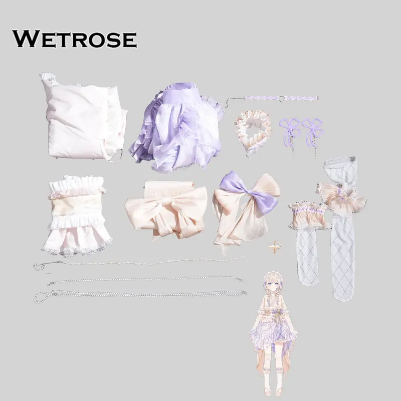 [Wetrose] Hololive Vtuber ReGLOSS Todoroki Hajime Kimono Cosplay Costume　轟はじめ着物コスプレ