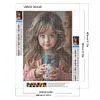 >SALE<5D DIY Full Round Drill Diamond Painting Fairy Kit Home Decor Art Craft 30x40cm