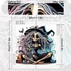 Diamond Painting - Partial Special Shaped Drill - Halloween Skull(Canvas|30*30cm)