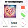 Diamond Painting-DIY Crystal Rhinestone Love Flower