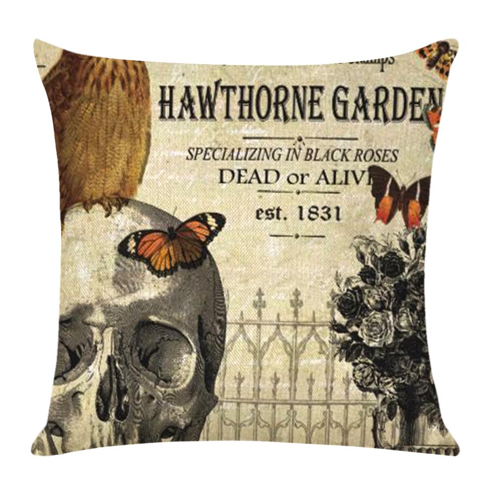 

Retro Pattern Linen Pillowcase Soft Throw Pillow Case Sofa Car Cushion (2, 501 Original