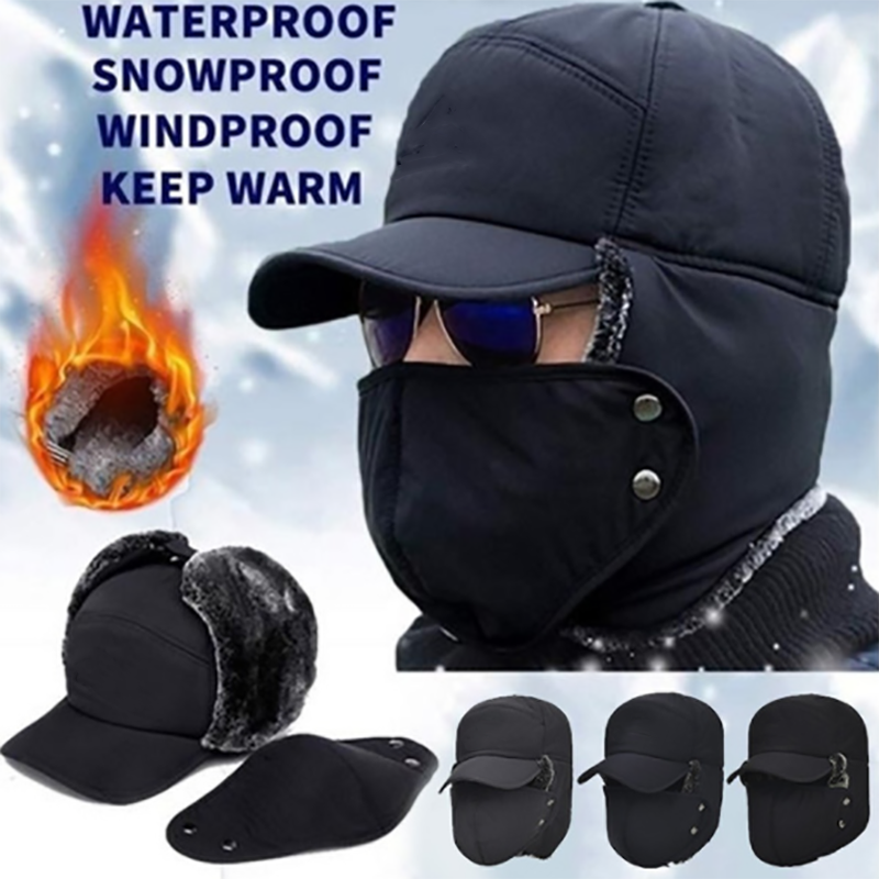 Winter Hat Warm Earmuffs Cap