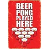 Beer Pong Champ - Metal Tin Signs(8*12Inch/12*16Inch) - Bar