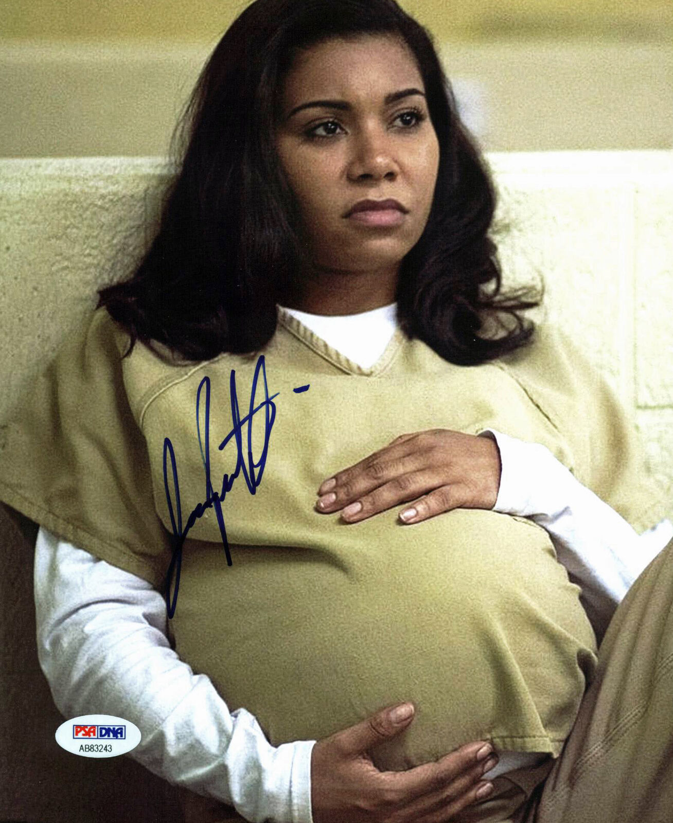 Jessica Pimentel Orange Is The New Black Authentic Signed 8X10 PSA/DNA #AB83243