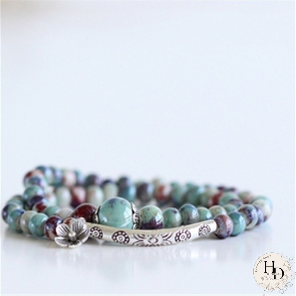 Fashion Jewelry Creative Handmade DIY Ceramic Multi-layer Fashion Accessories Handmade Bracelet