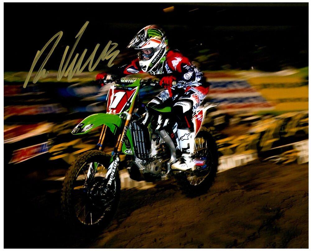 RYAN VILLOPOTO Signed Autographed SUPERCROSS Motocross 