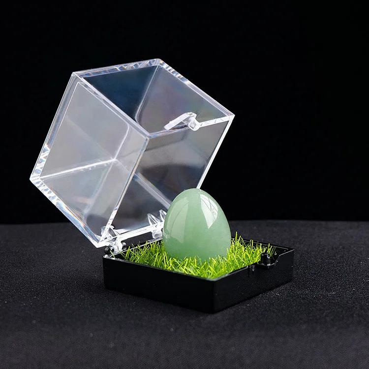 Olivenorma Natural Rough Ornaments Crystal Egg