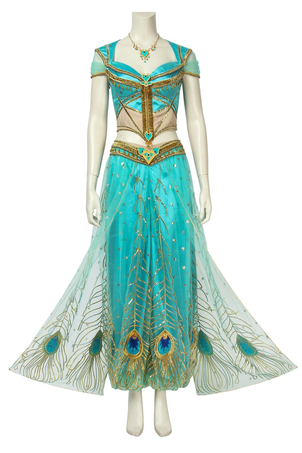 Aladdin Princess Jasmine Cosplay Costume