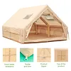 [US Local Warehouse] Inflatable Camping Tent with Pump Waterproof Windproof Blow Up Tent for Outdoors