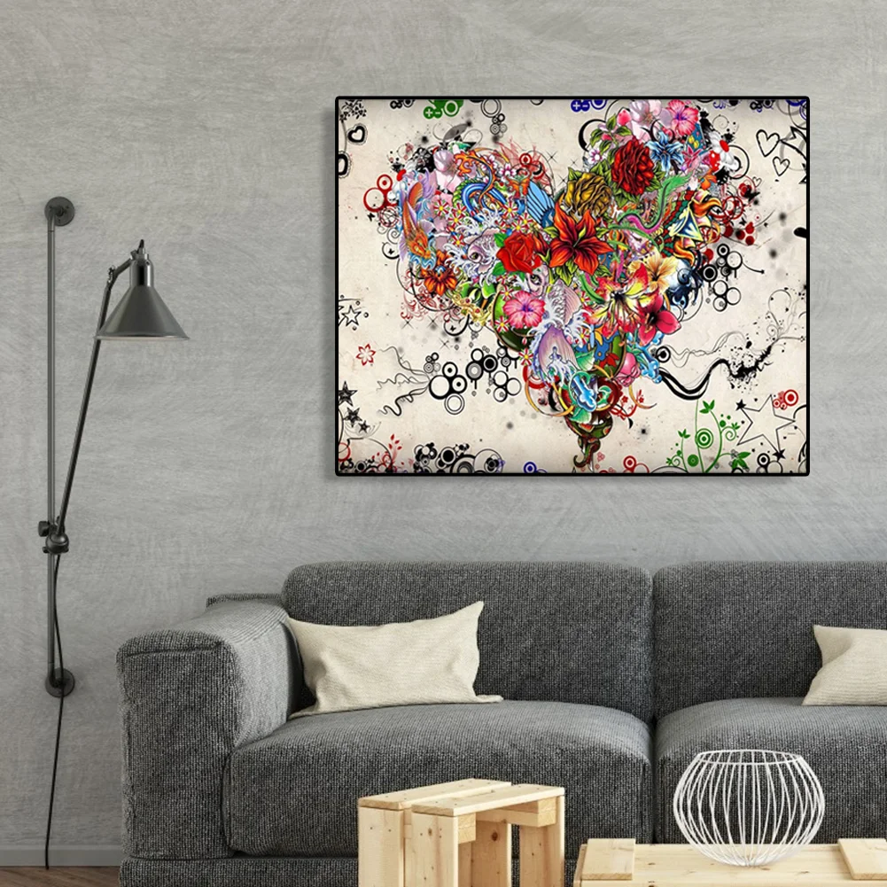 Love Heart - Paint By Number(40*50cm)