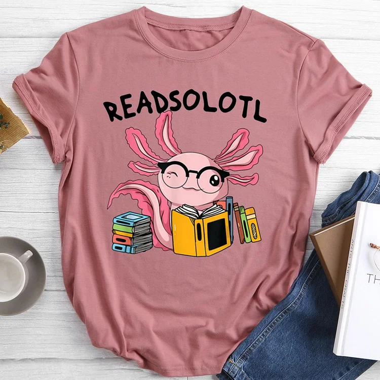 Funny Axolotl Gifts Kids This Is How I Roll Axolotl Kids T-Shirt