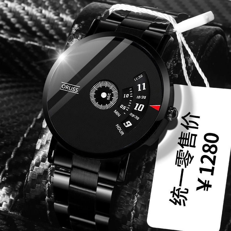 ORUSS Genuine Waterproof Men’s Watches Men’s Students Korean Fashion Quartz Watches Men’s Direct Sales