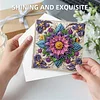 6Pcs Diamond Painting Greeting Card Mandala Diamond Handmade Card Kit