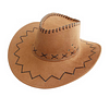 Women's Vintage Stylish Western Cowboy Hat For Festive And Casual Wear by Inlyline