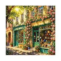 Flower Bookshop - Pearls Painting