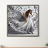 Dress Girl-Full Round Diamond Painting(40x40cm)