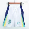 Brazil Away Kids Soccer Jerseys Full Kit Copa America 2024