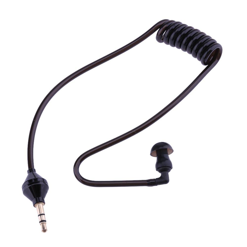 

Monaural Headphone Air Tube Anti-radiation Earphone Stereo Headset Black, 501 Original