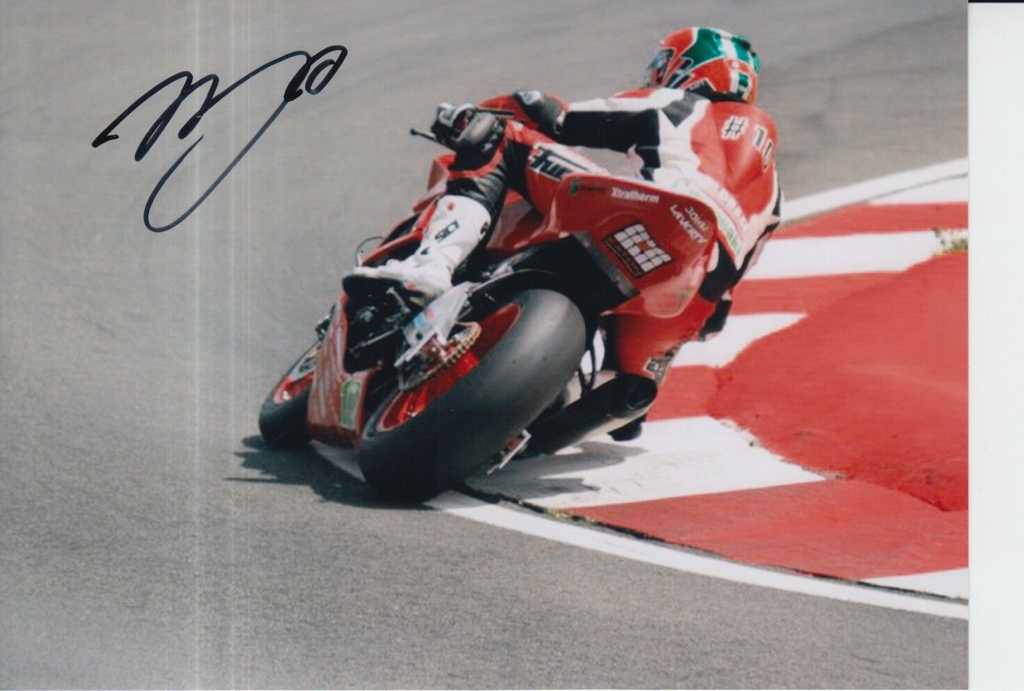 John Laverty Hand Signed 7x5 Photo Poster painting BSB, MotoGP, WSBK 10.