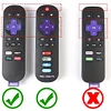 SIKAI For TCL Roku RC280 Remote Case Silicone Shockproof Protective Cover for Roku 3600R / TCL Roku RC280 TV Remote Control Case SIKAI CASE