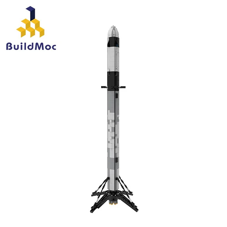 SpaceX Falcon Launch Pad [Saturn V Scale] BuildMoc Falcon 9 Rocket Universe Artificial Satellite