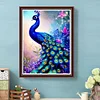Diamond Painting-DIY Full Round Drill Peacock