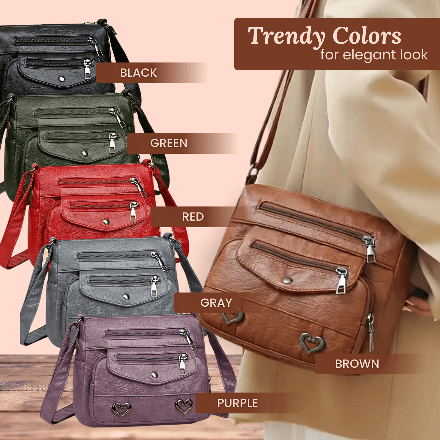 Closing Sale | Teresa&rsquo;s Pocket Carry | Crossbody Bag