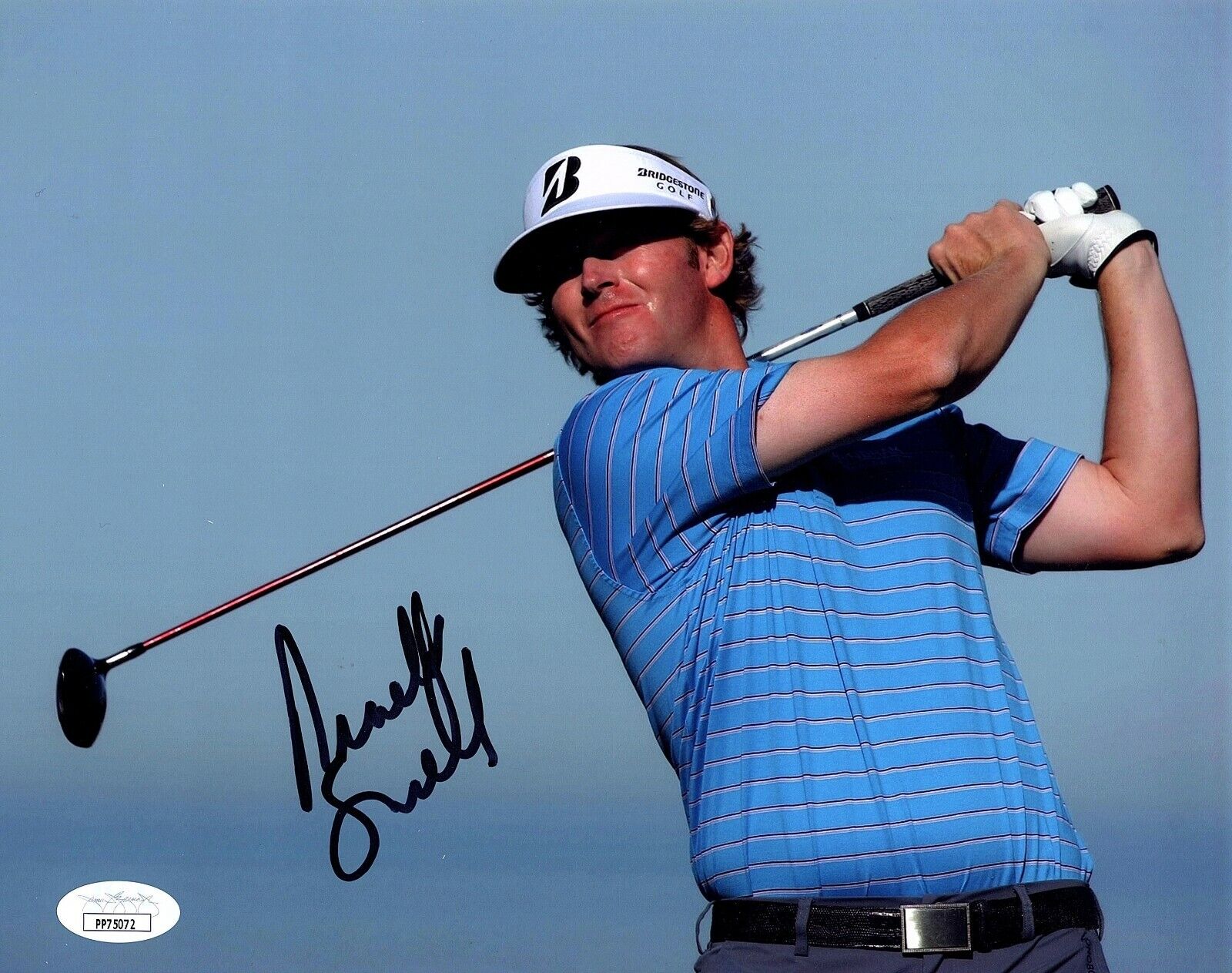 BRANDT SNEDEKER Autographed Hand SIGNED 8X10 Photo Poster painting PGA GOLF TOUR JSA CERTIFIED