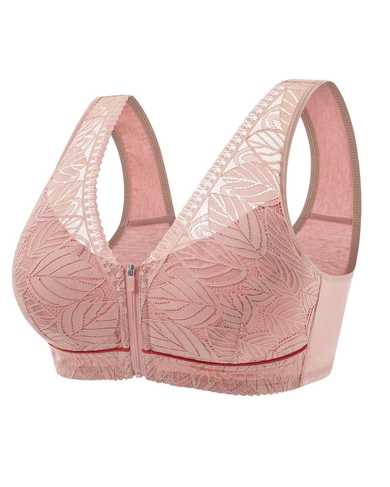 No Steel Ring Push Up Comfortable Lace New Plus Size Bra