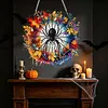 Acrylic Special Shape Halloween Hummingbird DIY Diamond Painting Hanging Pendant Kit