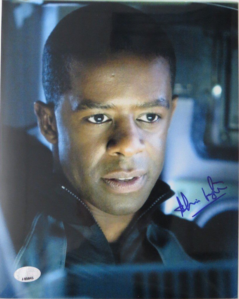 Adrian Lester Signed Hustle Authentic Autographed 8x10 Photo Poster painting PSA/DNA #J85845