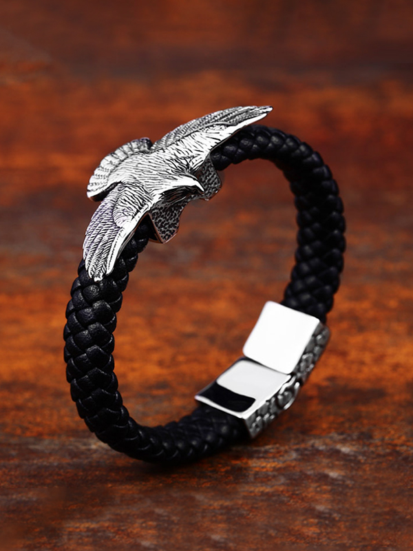 Men's Retro Personalized Eagle Bracelet